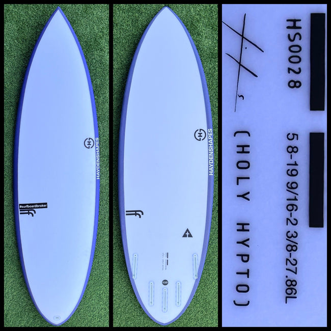 Hayden Surfboard 5'8 27L (NEW) - Surfboardbroker