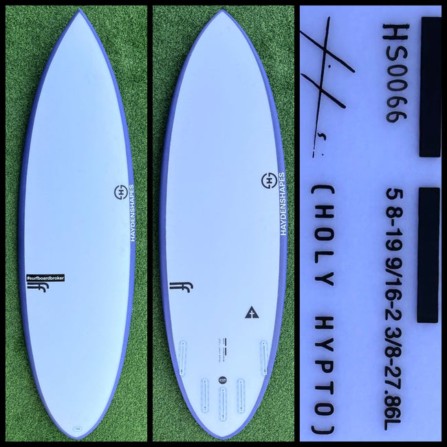 Hayden Surfboard 5'8 27L (NEW) - Surfboardbroker