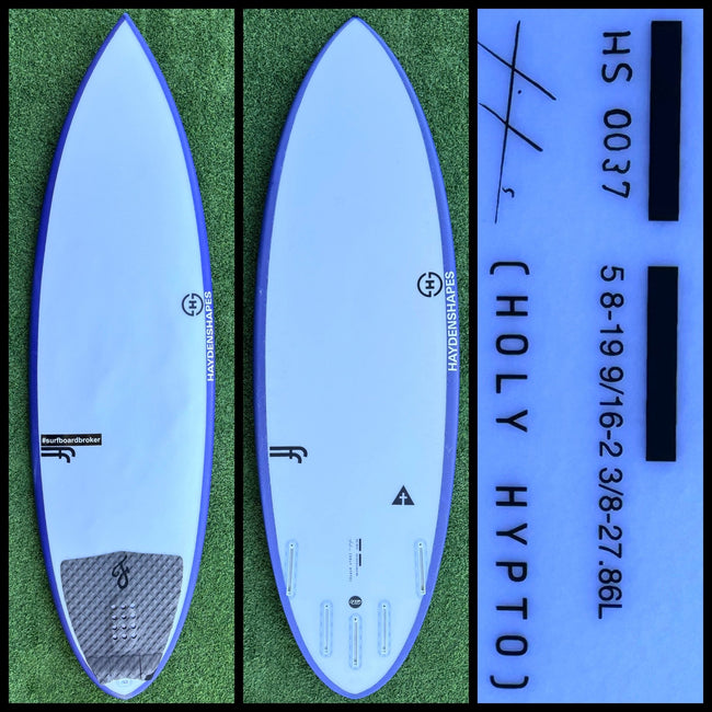 Hayden Surfboard 5'8 27L (USED) - Surfboardbroker