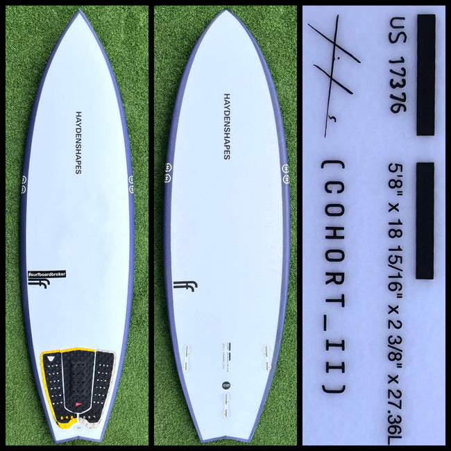 Hayden Surfboard 5'8 27L (USED) - Surfboardbroker