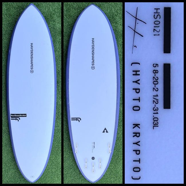 Hayden Surfboard 5'8 31L (NEW) - Surfboardbroker