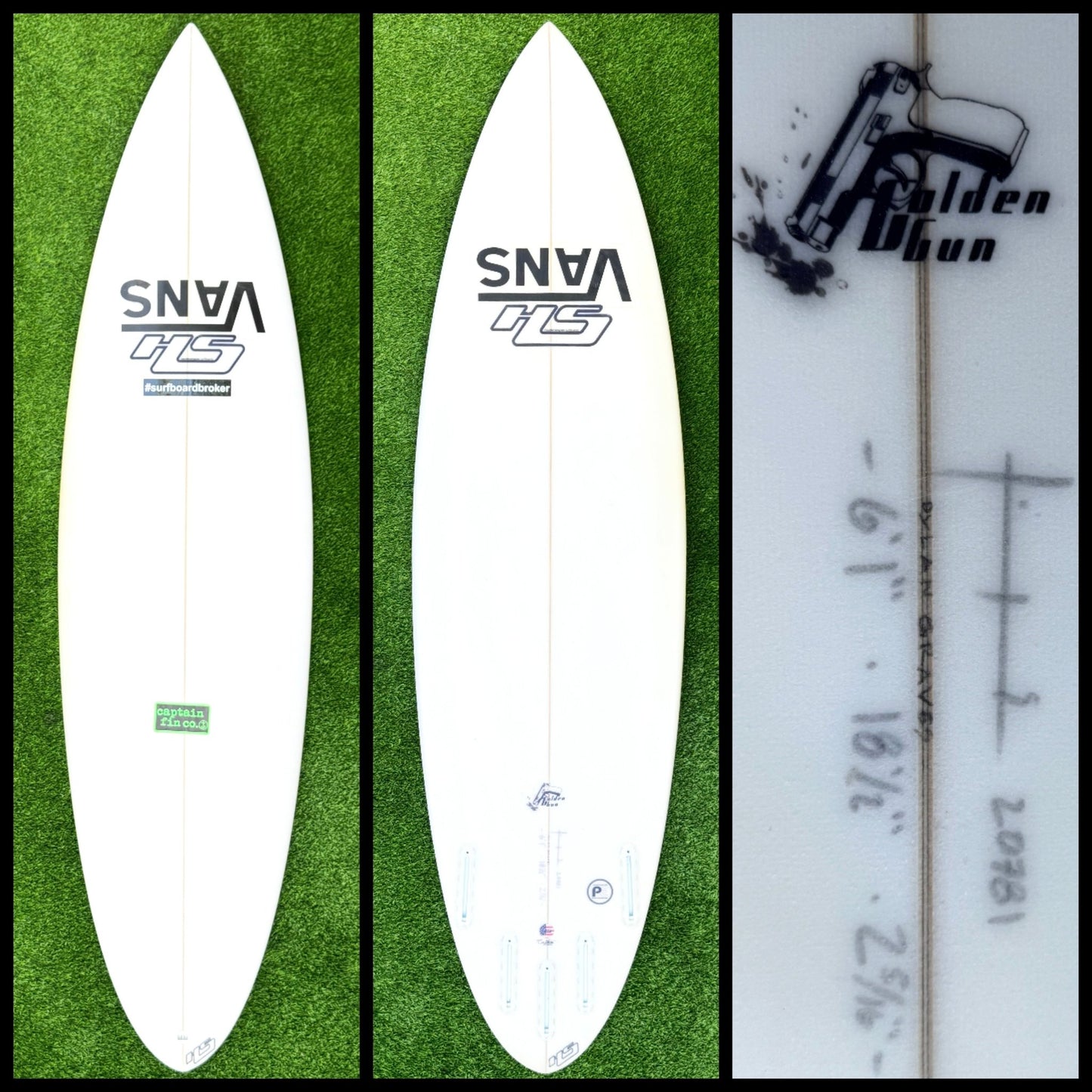 Hayden Surfboard 6’1 28L Dylan Graves (USED) - Surfboardbroker