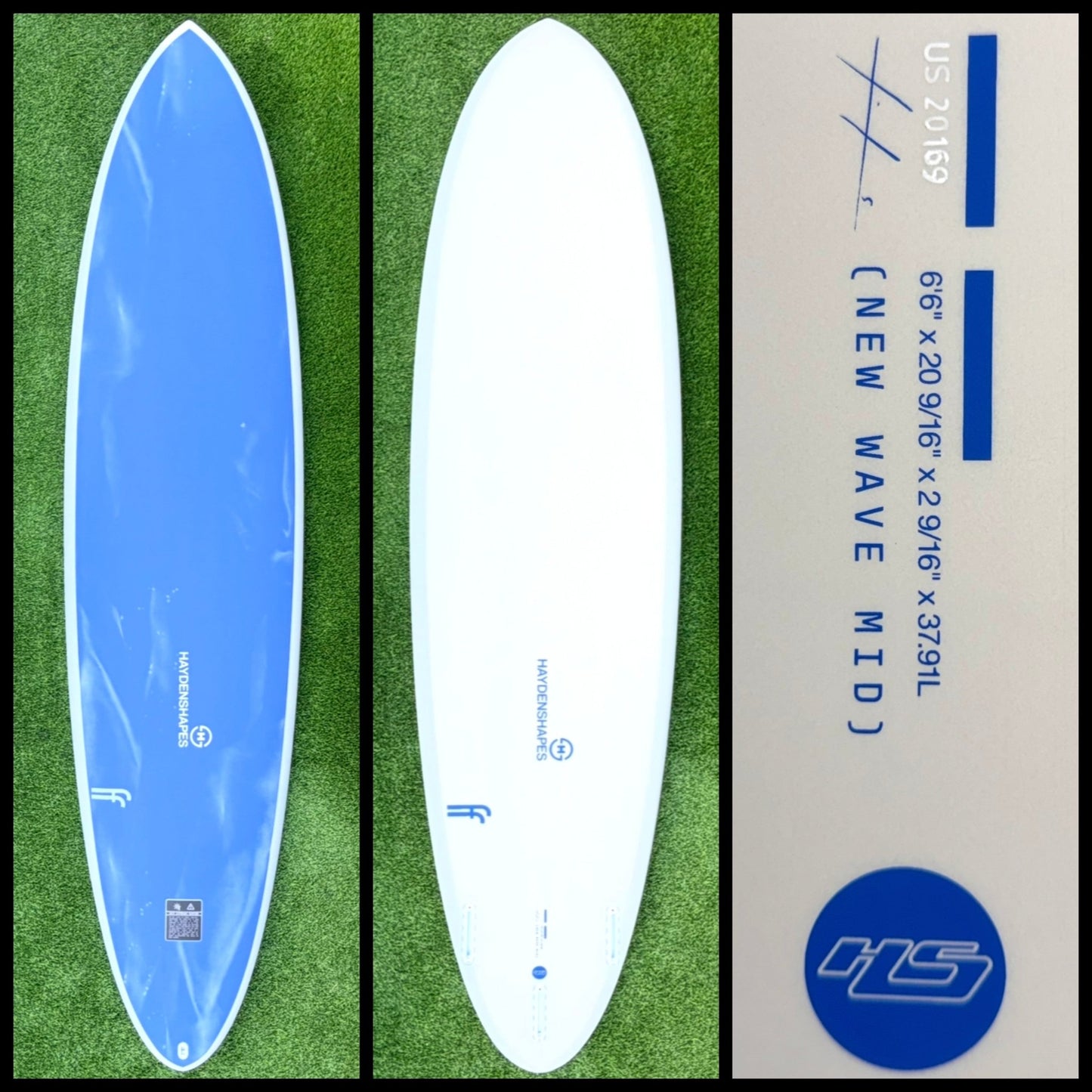 Hayden Surfboard 6'6 37L (NEW) - Surfboardbroker