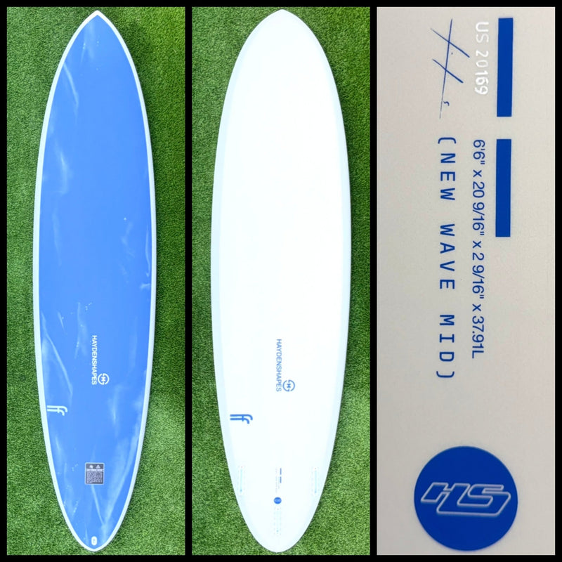 Hayden Surfboard 6'6 37L (NEW) - Surfboardbroker