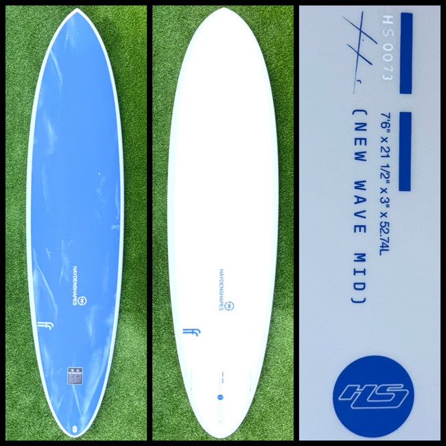 Hayden Surfboard 7'6 52L (NEW) - Surfboardbroker