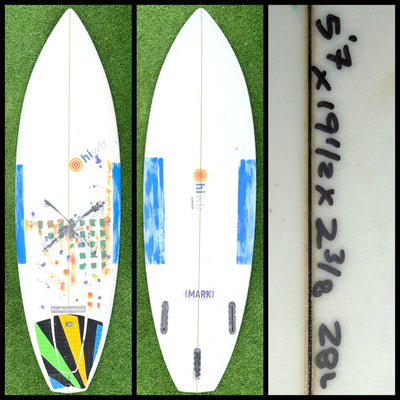 Hi Water Surfboard 5'7 28L (USED) - Surfboardbroker