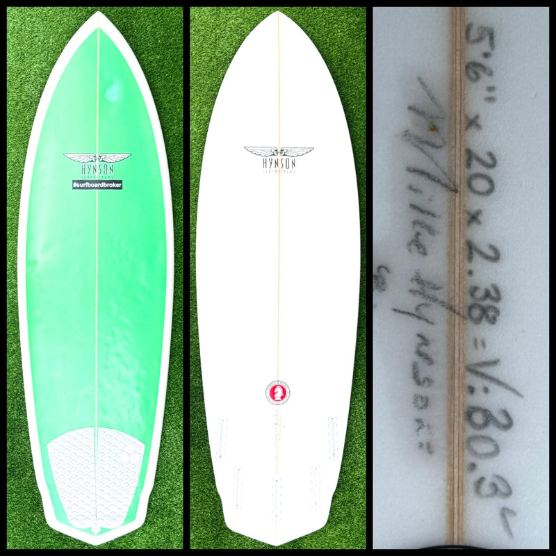 Hynson Surfboard 5’6 30L (USED) - Surfboardbroker