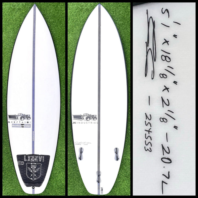 JS Surfboard 5'1 20L (Used) - Surfboardbroker