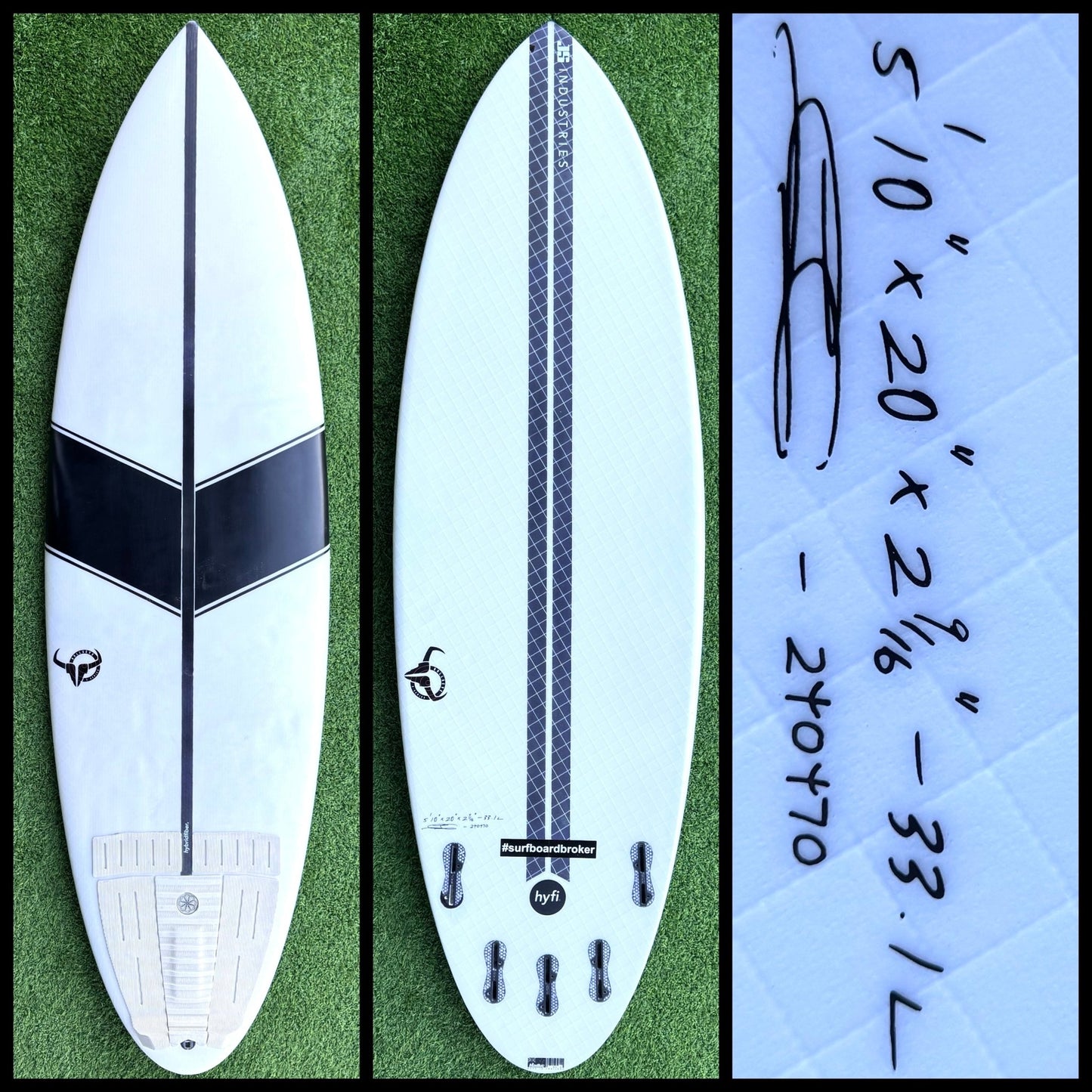 JS Surfboard 5'10 33L (USED) - Surfboardbroker