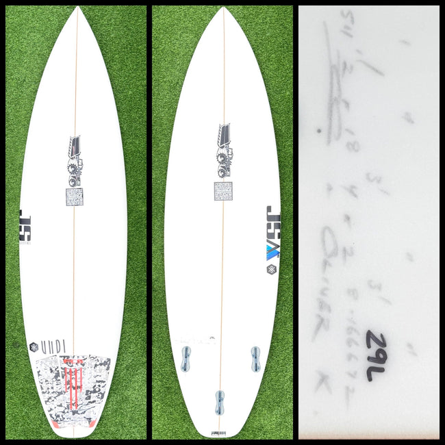 JS Surfboard 5’11 29L Oliver Kurtz (USED) - Surfboardbroker