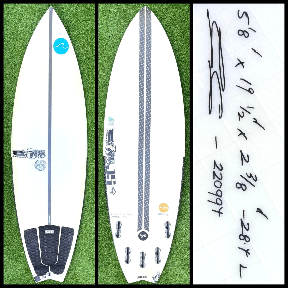 JS Surfboard 5'8 28L (USED) - Surfboardbroker