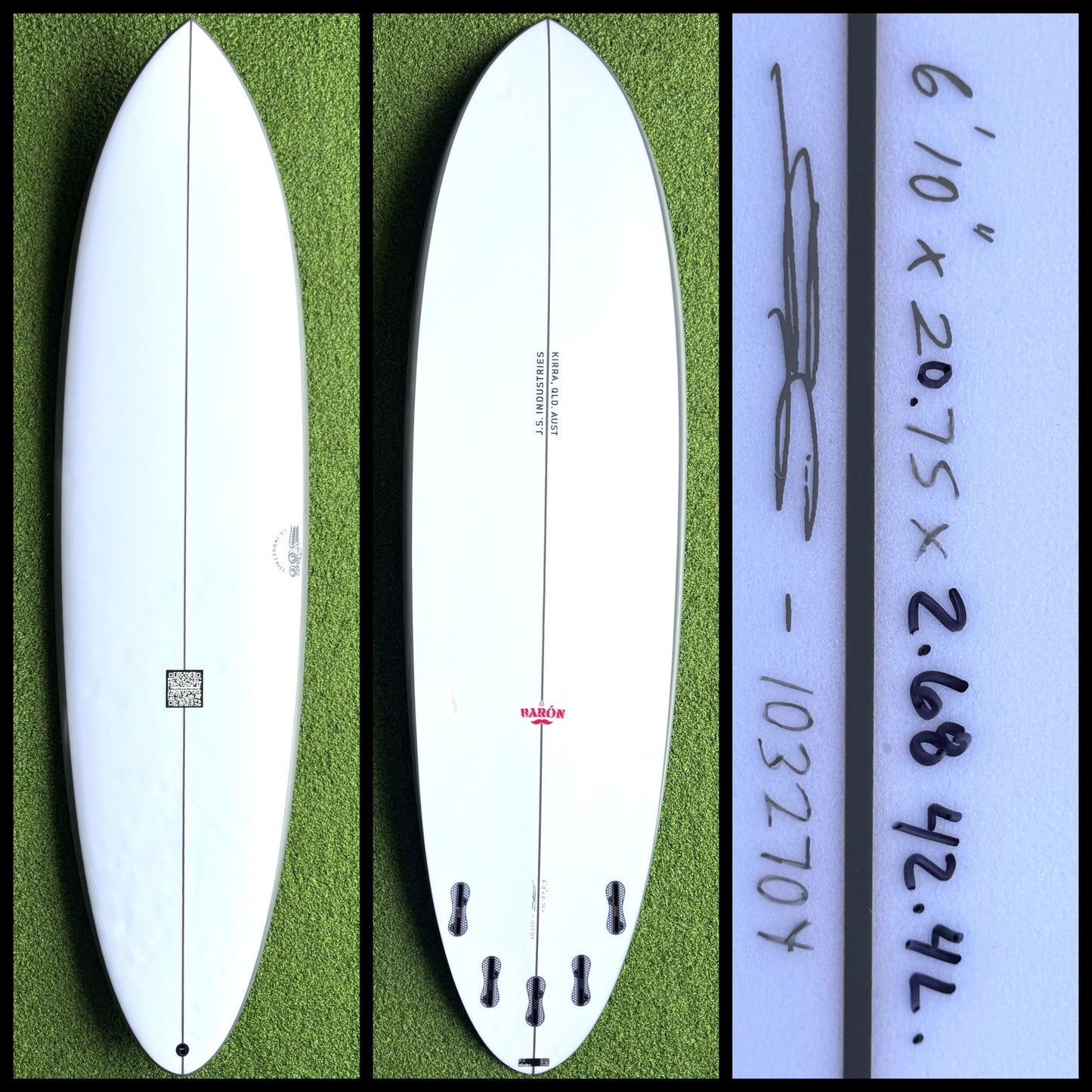 JS Surfboard 6'10 42L (USED) - Surfboardbroker