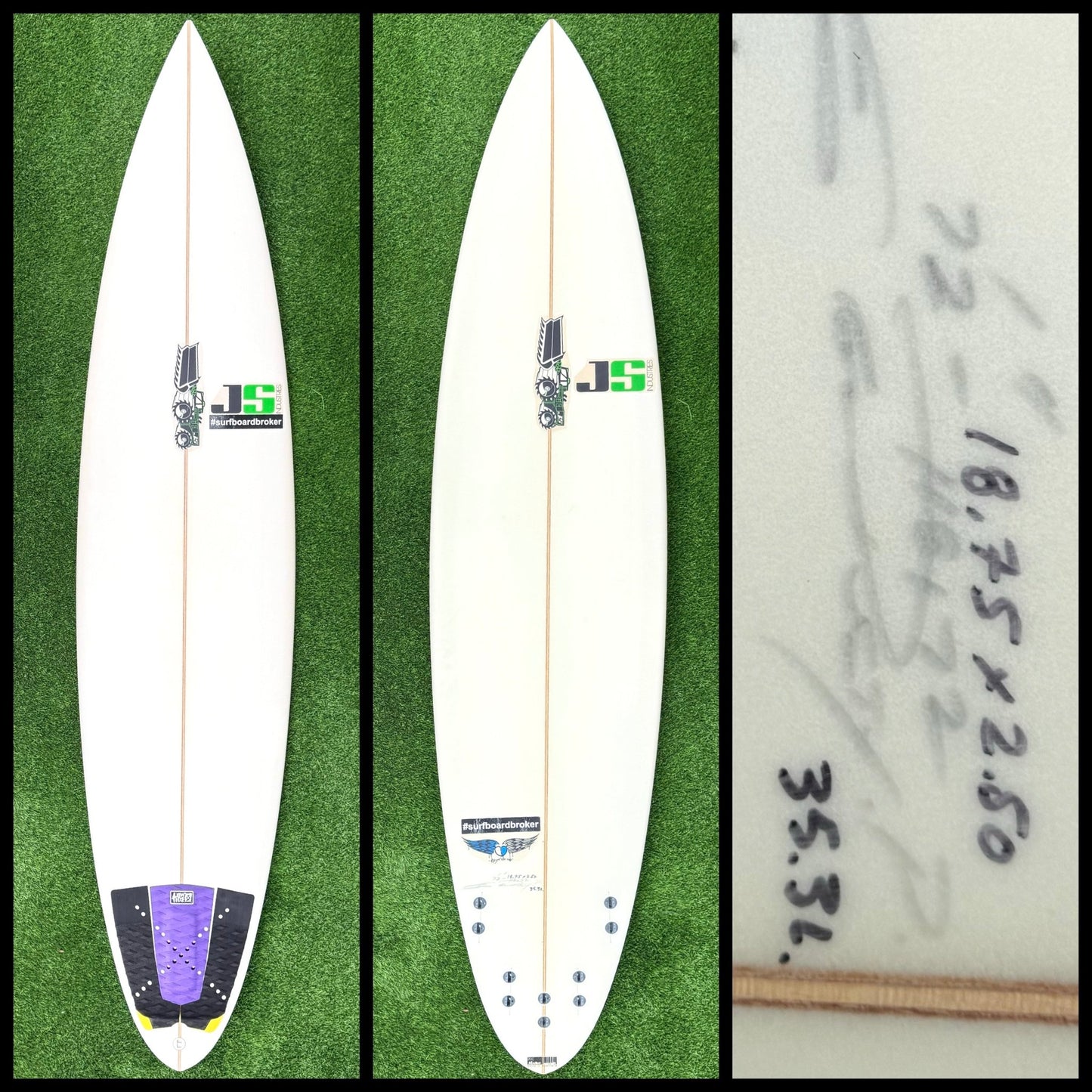 JS Surfboard 7’2 32L Dusty Payne (New) - Surfboardbroker