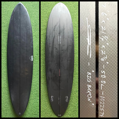 JS Surfboard 7'6 50L (USED) - Surfboardbroker
