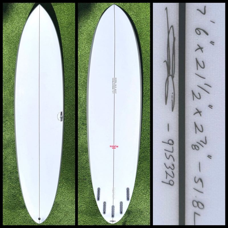 JS Surfboard 7'6 51L (NEW) - Surfboardbroker