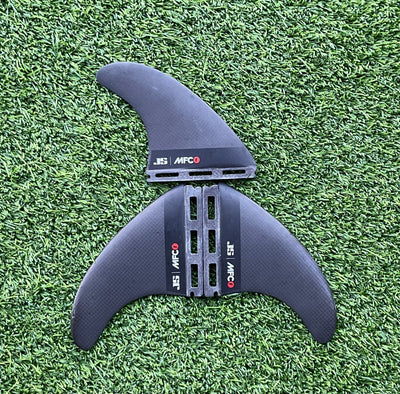 JS/MTC Thruster Fins Medium (Used) - Surfboardbroker