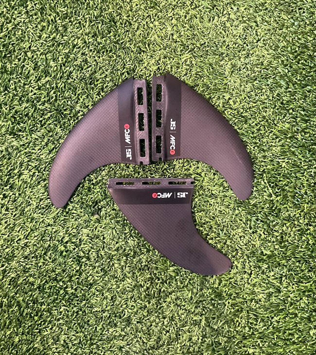 JS/MTC Thruster Fins Medium (Used) - Surfboardbroker