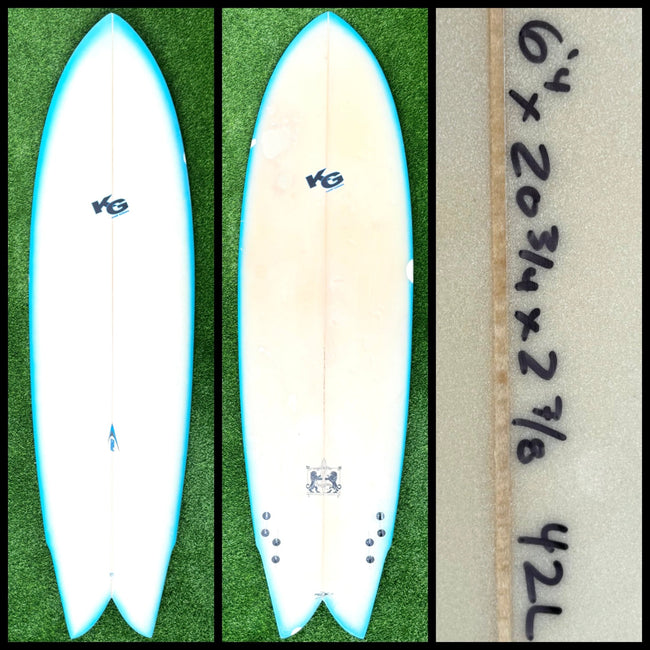Kane Garden Surfboard 6’4 42L (USED) - Surfboardbroker