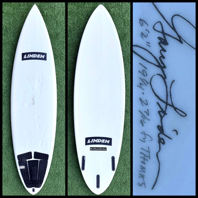 Linden Surfboard 6'2 35L (USED) - Surfboardbroker