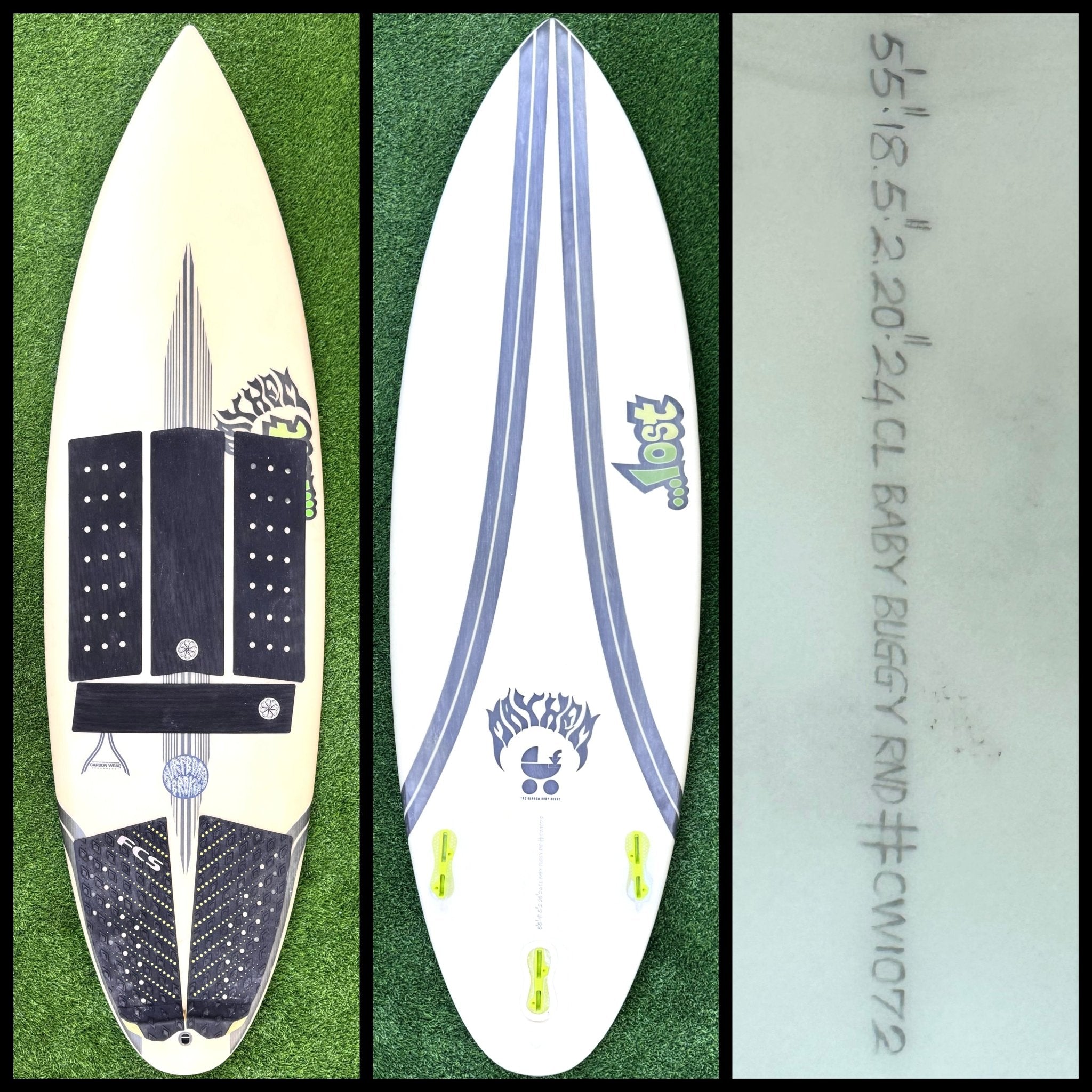 Mayhem LOST 5'5 5'7 5'10 3本セットCARBONWRAP LOSTサーフボード 5'5 5'7 5'10 3本セットCARBONWRAP - メルカリ