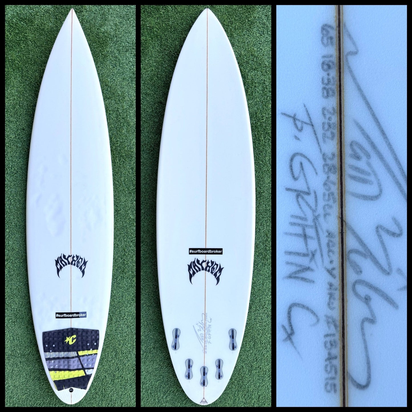 Lost Surfboard 6’5 28L Griffin Colapinto (USED) - Surfboardbroker
