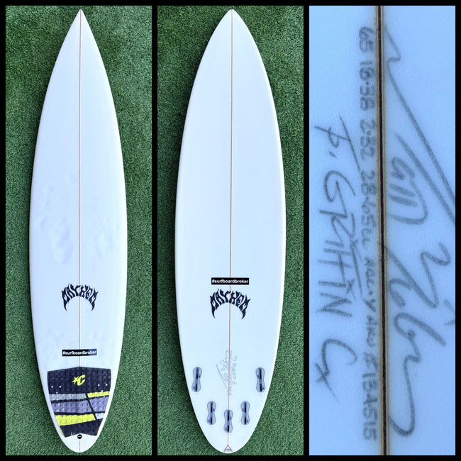 Lost Surfboard 6’5 28L Griffin Colapinto (USED) - Surfboardbroker