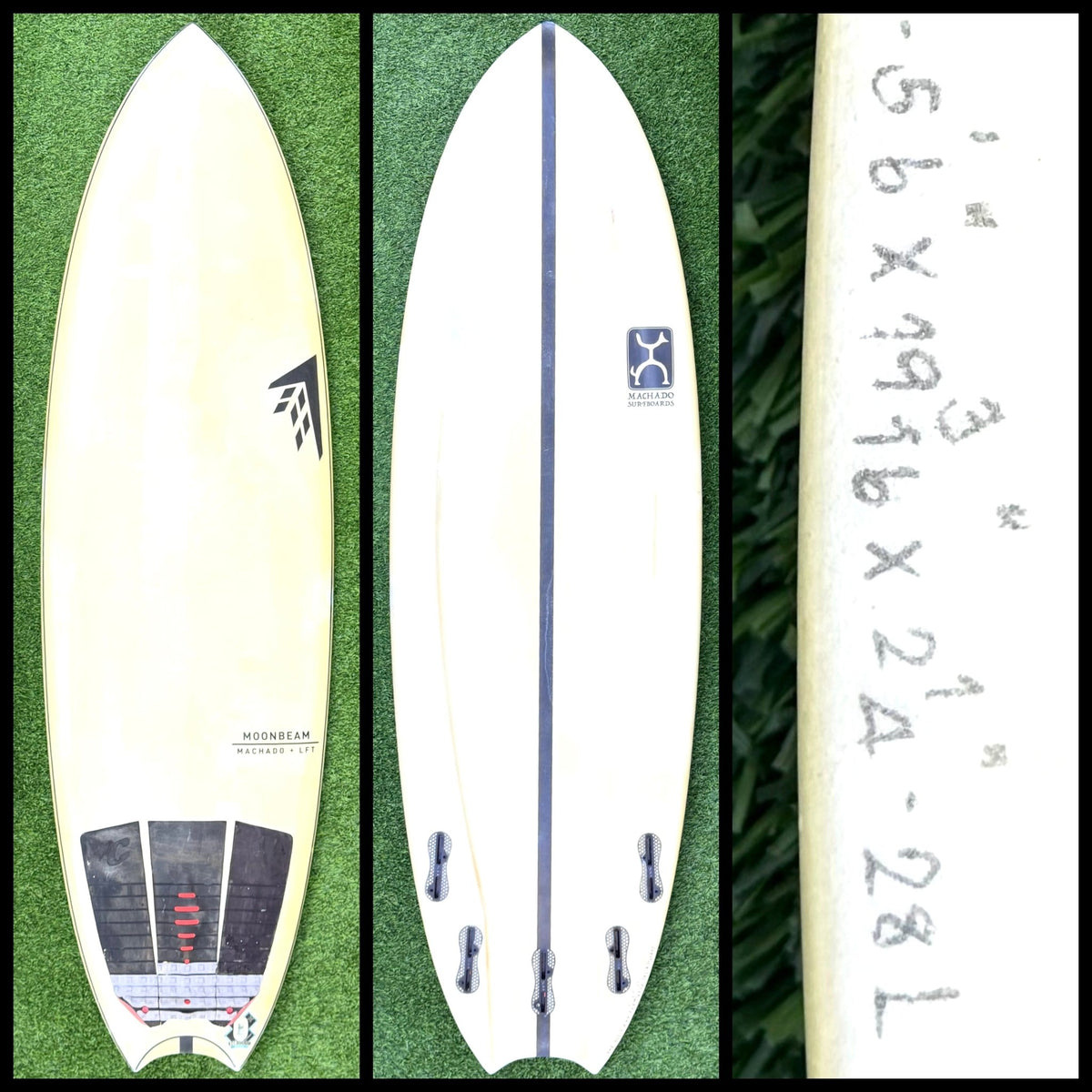 Machado x Firewire Surfboard 5'6 28L (USED) - Surfboardbroker