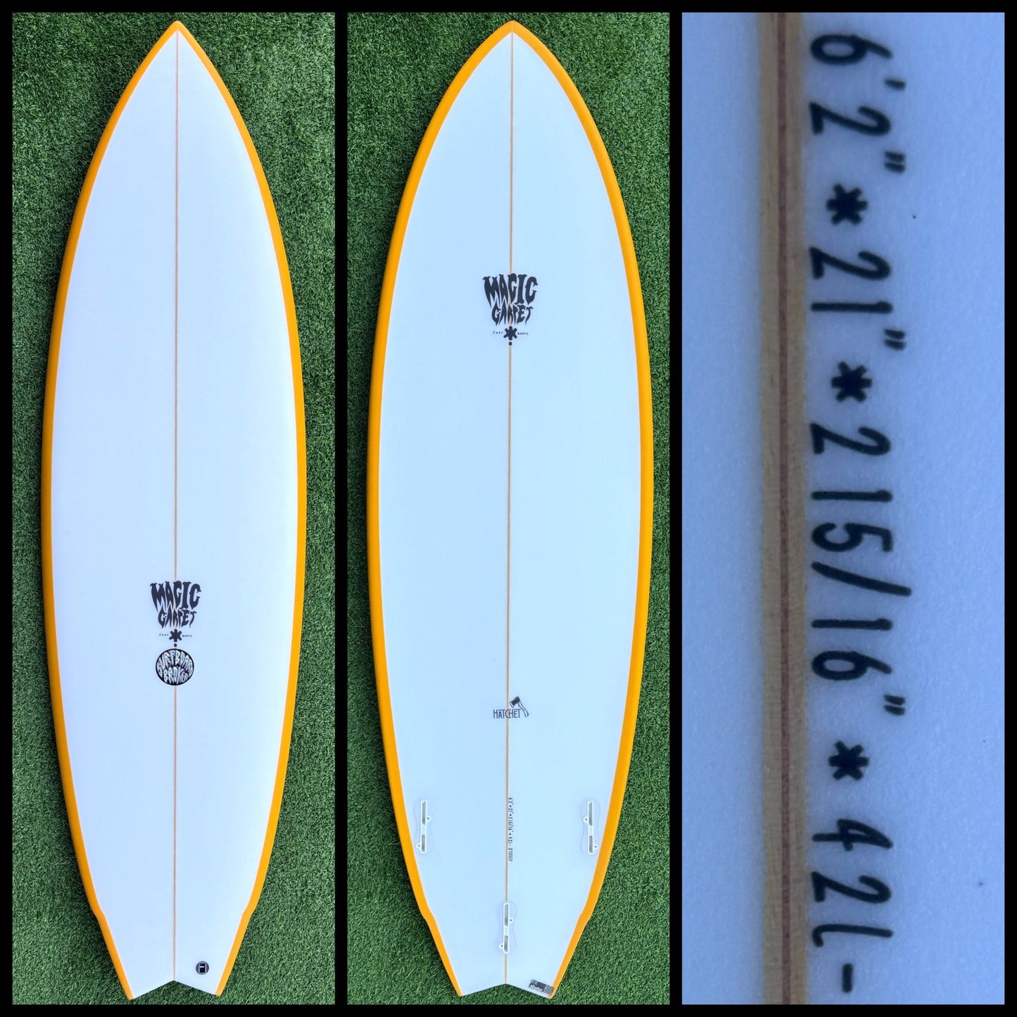Magic Carpet Surfboard 6’2 42L (NEW) - Surfboardbroker