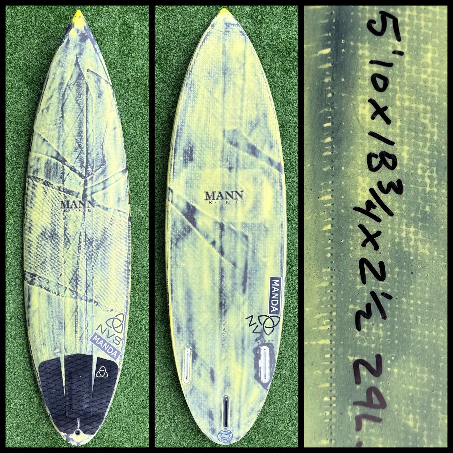 MANN Surfboard 5'10 29L (USED) - Surfboardbroker
