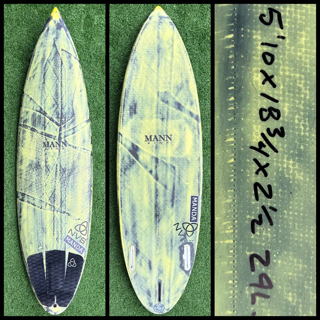MANN Surfboard 5'10 29L (USED) - Surfboardbroker