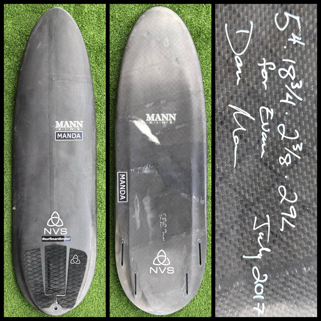 MANN Surfboard 5'4 29L (USED) - Surfboardbroker