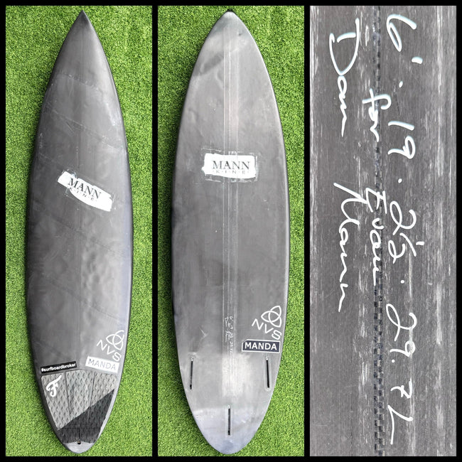 MANN Surfboard 6'1 29L (USED) - Surfboardbroker