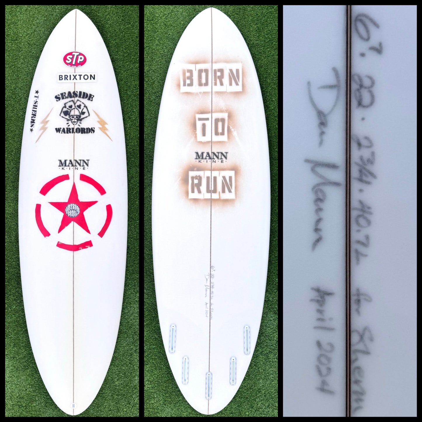 Mann Surfboard 6'7 40L Steve Sherman (USED) - Surfboardbroker
