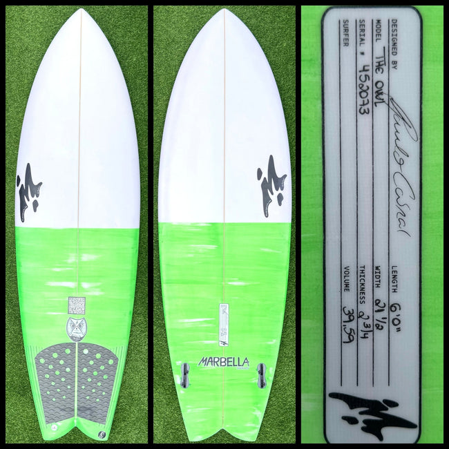 Marbella Surfboard 6’0 39L (USED) - Surfboardbroker