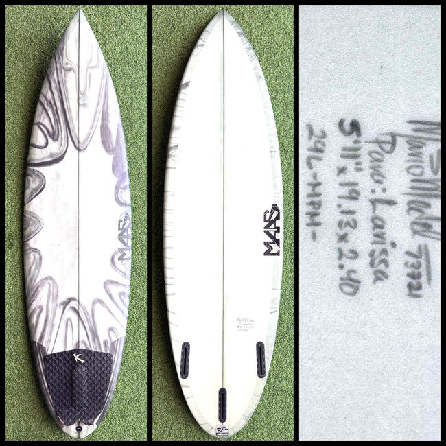 Mars Surfboard 5'11 29L (USED) - Surfboardbroker