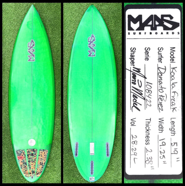 Mars Surfboard 5’9 28L (USED) - Surfboardbroker