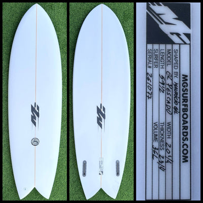 MG Surfboard 5'9 36L (NEW) - Surfboardbroker