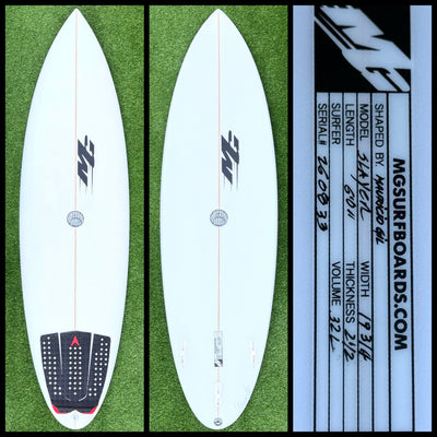 MG Surfboard 6'0 32L (USED) - Surfboardbroker
