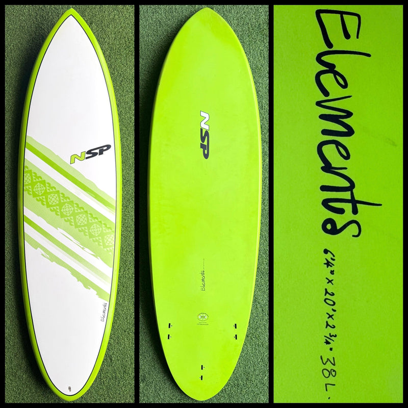 NSP Surfboard 6’4 38L (USED) - Surfboardbroker