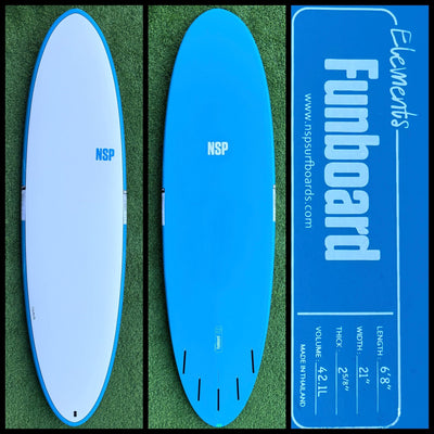 NSP Surfboard 6’8 42L (NEW) - Surfboardbroker