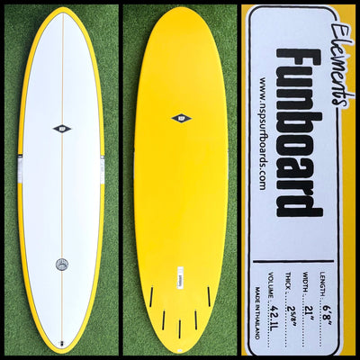 NSP Surfboard 6'8 42L (NEW) - Surfboardbroker