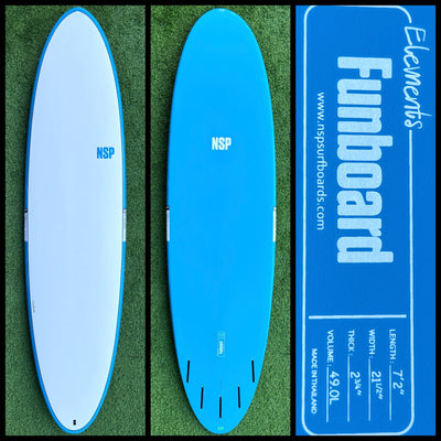 NSP Surfboard 7'2 49L (NEW) - Surfboardbroker