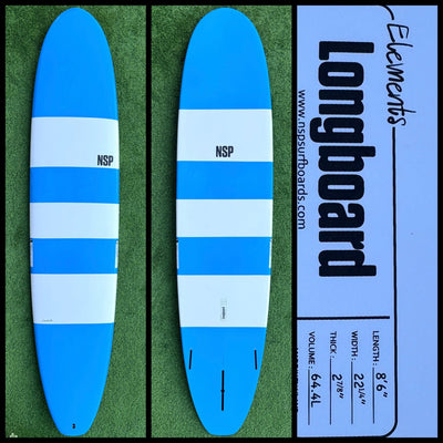 NSP Surfboard 8’6 64L (NEW) - Surfboardbroker