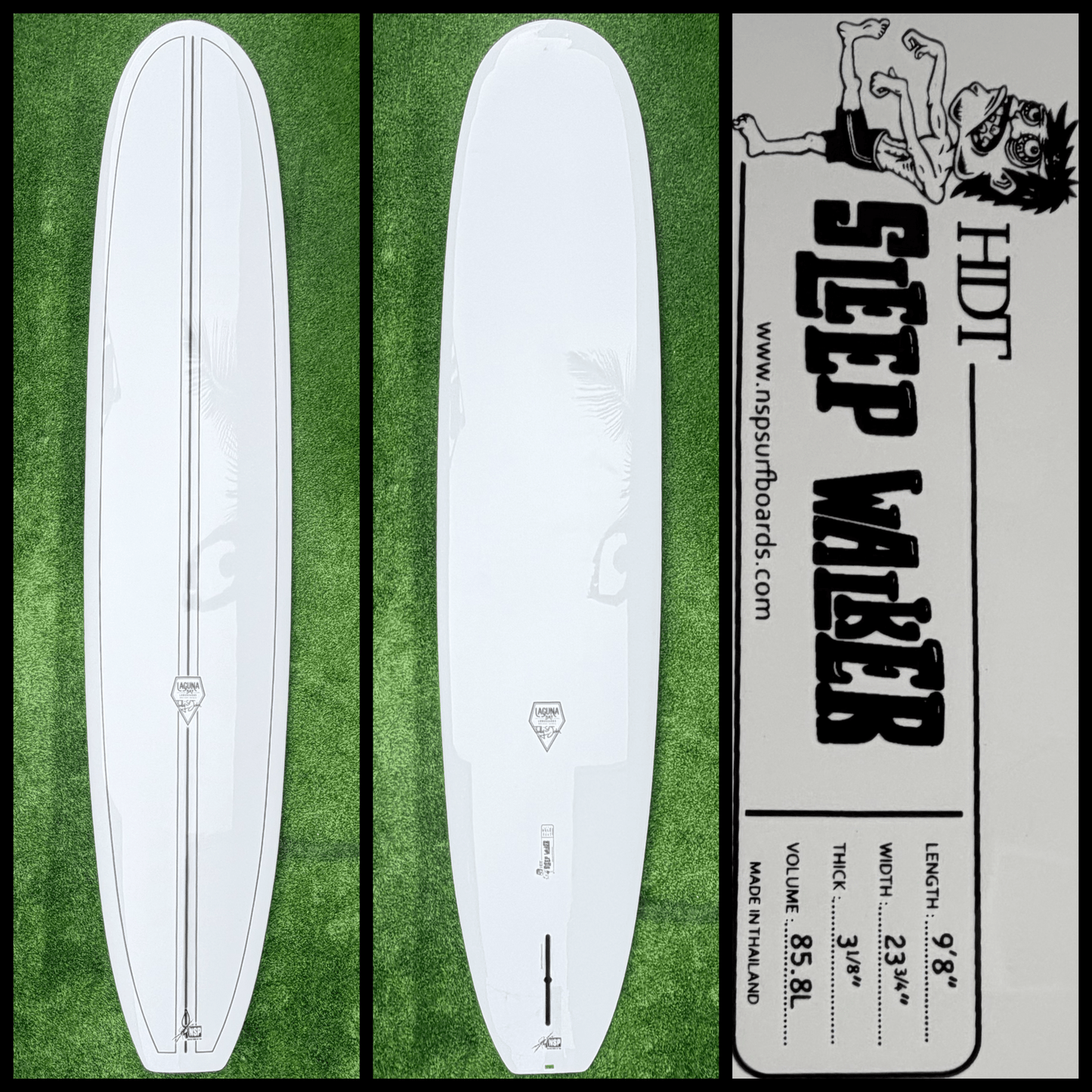 NSP Surfboard 9’8 85L (NEW) - Surfboardbroker