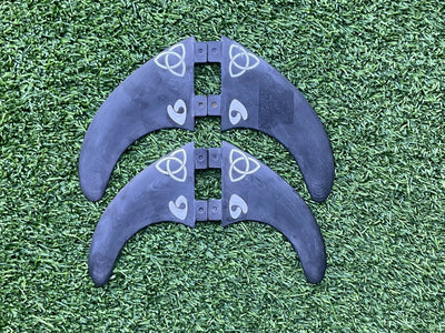 NVS GRENNAN FCS TAB QUAD FIN SET (USED) - Surfboardbroker