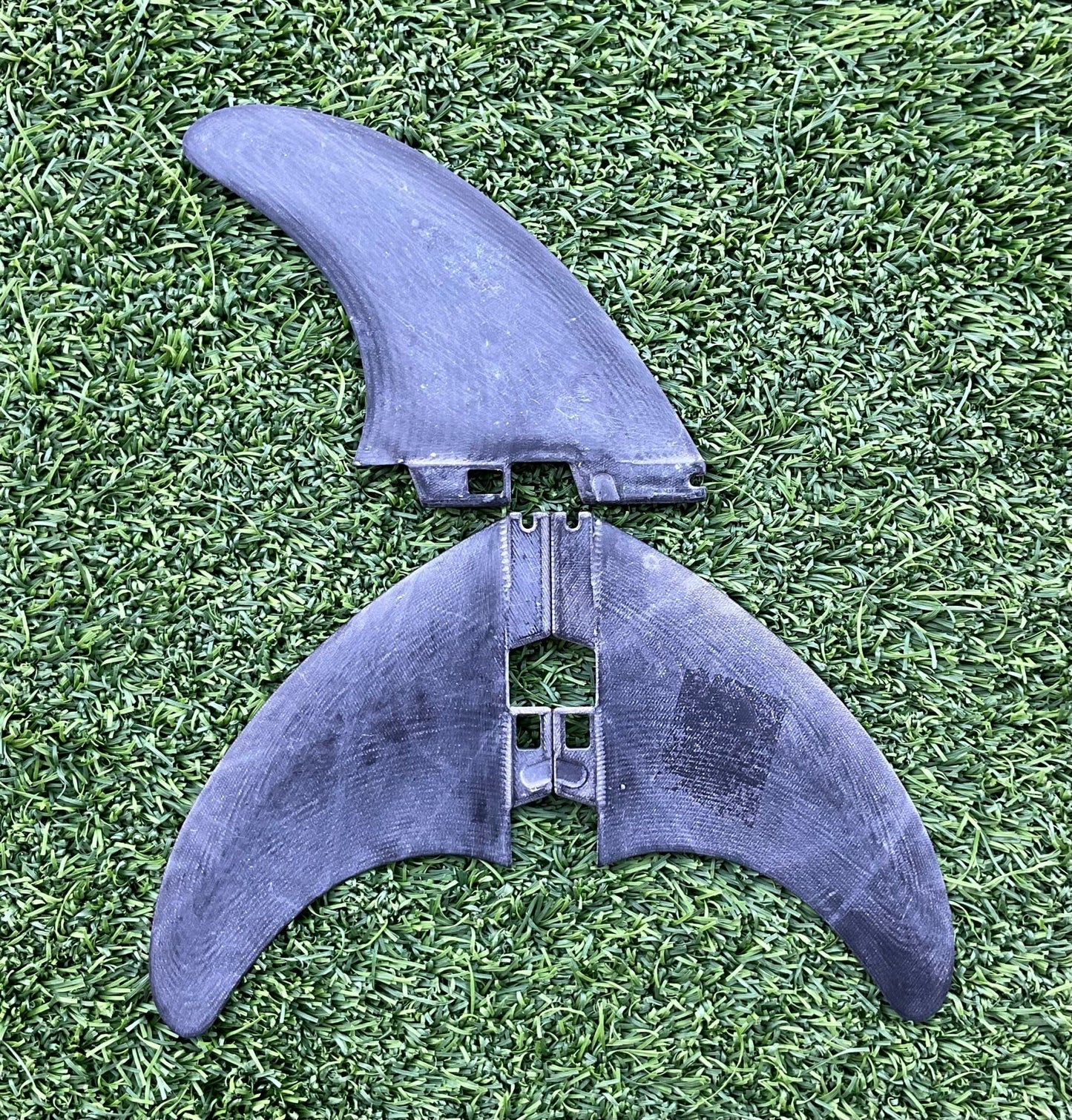 NVS Thruster Fin Set Large (Used) - Surfboardbroker