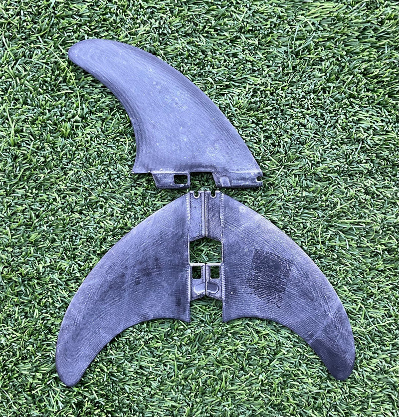 NVS Thruster Fin Set Large (Used) - Surfboardbroker