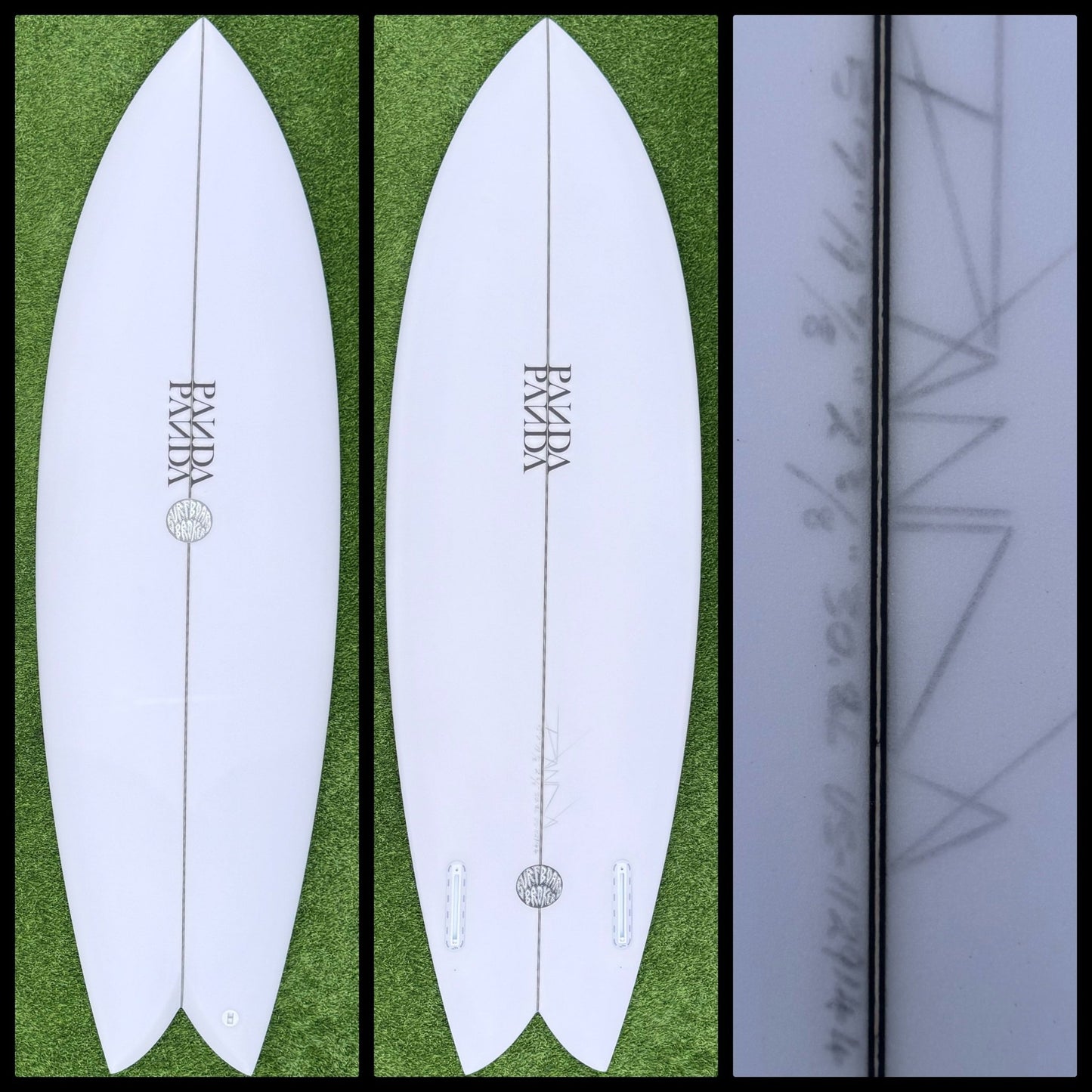 Panda Surfboard 5’7 30L (NEW) - Surfboardbroker