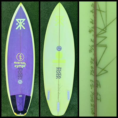 Panda Surfboard 5'8 26L Joseph O'Leary (USED) - Surfboardbroker