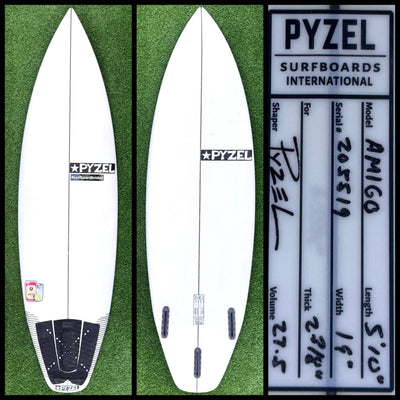Pyzel Surfboard 5'10 27L (USED) - Surfboardbroker